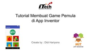 Cara Membuat Game Di App Inventor
