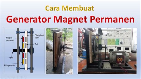Cara Mudah Membuat Generator Magnet Permanen