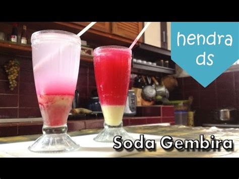 Cara Mudah Membuat Minuman Soda Bahagia di Rumah