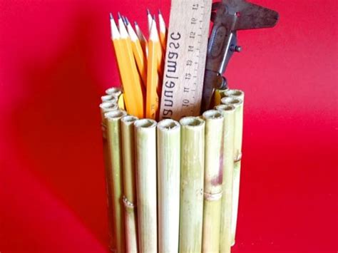 Cara Buat Tempat Pensil Kreatif dari Sabut Kelapa