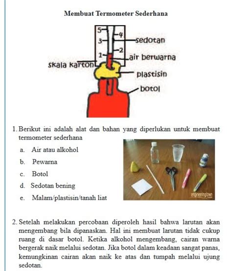 Cara Membuat Termometer Sendiri dengan Mudah dan Murah