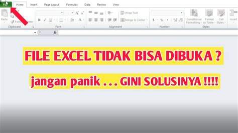Cara Memperbaiki File Excel yang Corrupt
