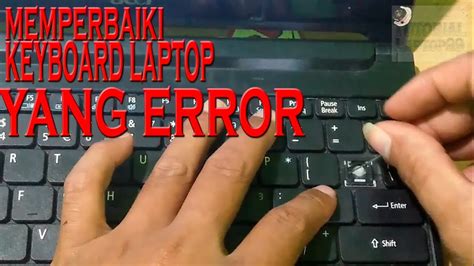 Cara Memperbaiki Keyboard yang Error