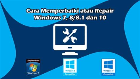 Cara Memperbaiki Windows 8 dengan Mudah