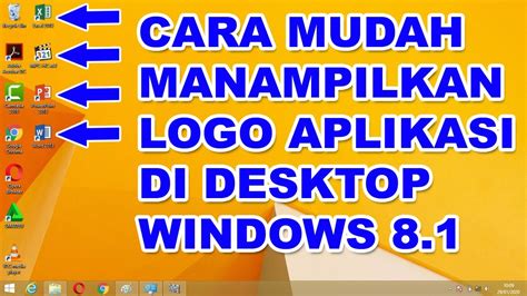 Cara Menampilkan Desktop pada Windows 8