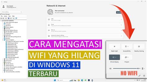 Cara Mudah Mengecek Password WiFi di Laptop Windows 11