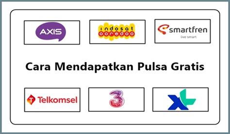 Cara Mendapatkan Pulsa Gratis Axiss