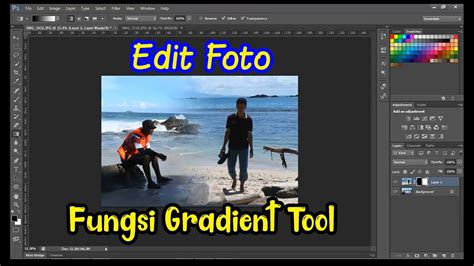 Cara Menerapkan Gradient pada Bentuk dengan Shape Tool di Photoshop