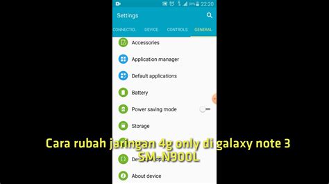 Cara Mengaktifkan 4G pada Samsung Note 2