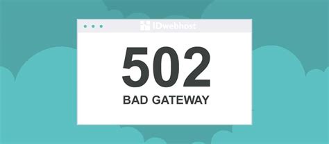 Cara Mengatasi 502 Bad Gateway