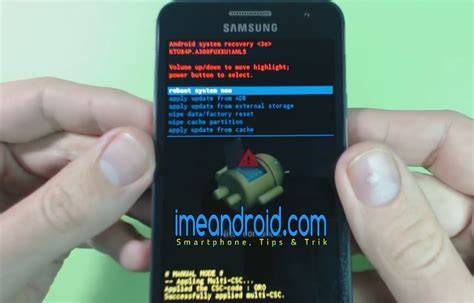 Cara Mengatasi HP Samsung Chat Bootloop