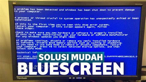 Cara Mengatasi Laptop Crash Windows 7