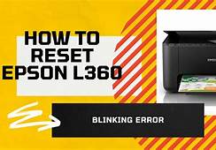Cara Menggunakan Aplikasi Reset Printer Epson L360