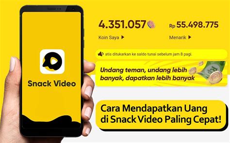Aplikasi Snack Video: Solusi Mudah Menghasilkan Uang di Indonesia