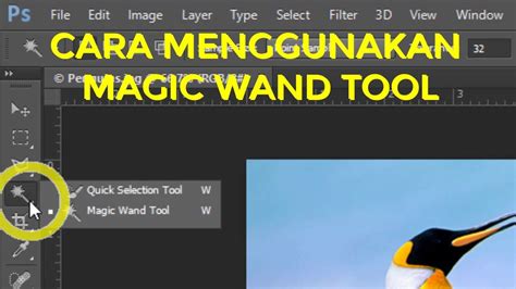 Cara Menggunakan Magic Wand Tool
