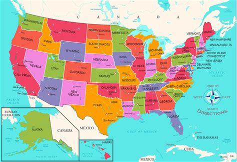 Cara Menggunakan Peta Negara Bagian Amerika dalam Pembelajaran