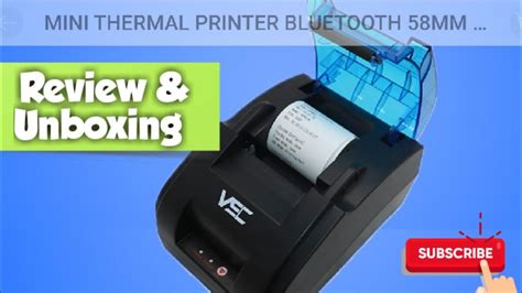 Cara Menggunakan Vsc Mini Thermal Printer