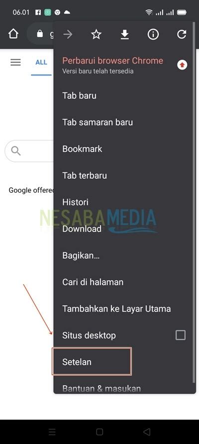 Cara Menghilangkan Redirect Di Browser Android