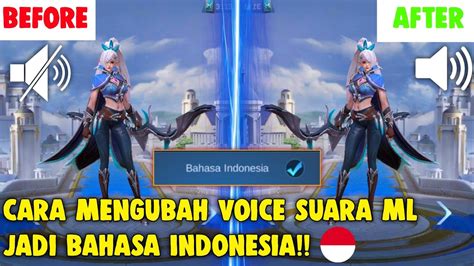 CARA MENGUBAH VOICE SUARA HERO ML JADI BAHASA INDONESIA Mobile