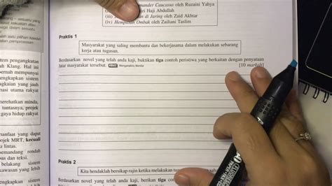 Cara Menjawab Soalan Novel Tingkatan 2