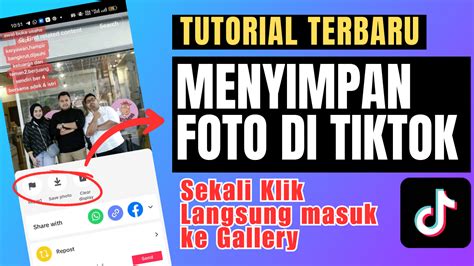 Cara Menyimpan Video di TikTok