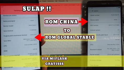 Cara Merubah ROM Xiaomi China ke Global: Solusi untuk Pembeli Limitiran