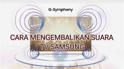 Cara Program TV Samsung yang Mudah