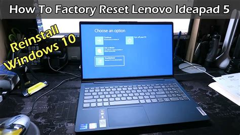 Cara Reset Laptop Lenovo dengan Windows 10