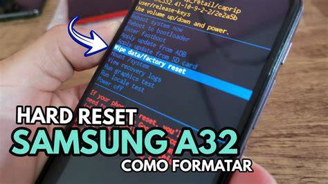 Cara Reset Samsung A32