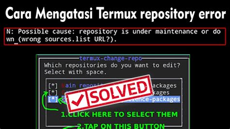 Cara Reset Termux