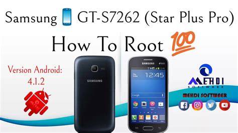 Cara Root Samsung GT S7262