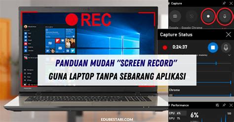 Cara Screen Recorder Di Laptop Tanpa Aplikasi