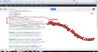 Cara Setting Blog Agar Terlihat Di Google