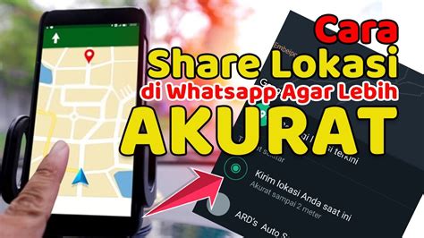 Cara Share Lokasi WhatsApp