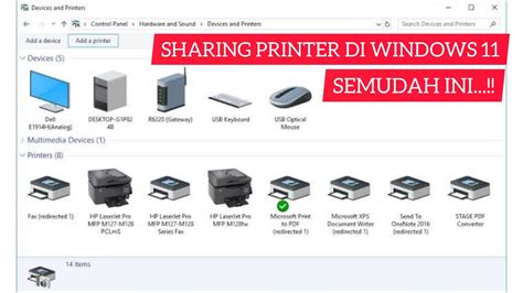 Cara Share Printer