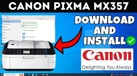 Cara Unduh Driver Canon PIXMA MX357
