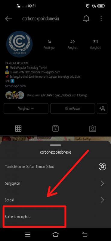 Cara Unfollow Instagram Sekaligus Lewat Pc