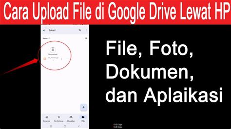 Cara Upload File Ke Google Drive Dengan Mudah