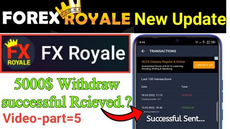 Cara Withdraw Fx Royale
