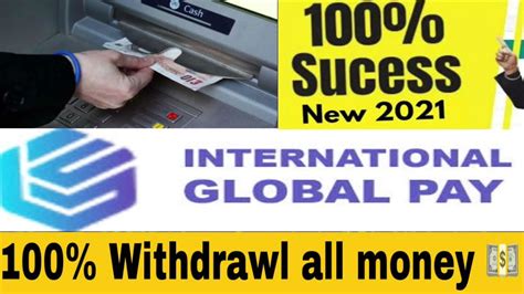 Cara Withdraw International Global Pay