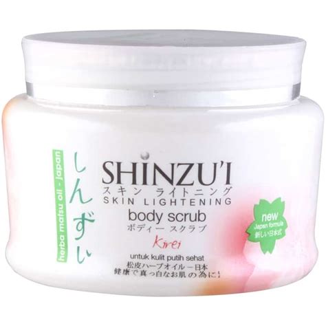 Cara memakai body scrub Shinzui