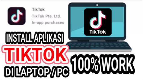 Cara membuka aplikasi TikTok di PC