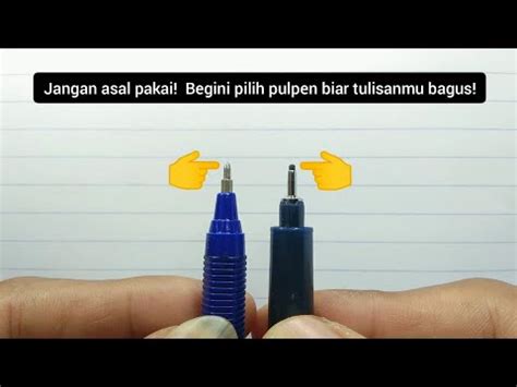 Cara memilih penghapus pulpen yang tepat sesuai kebutuhan