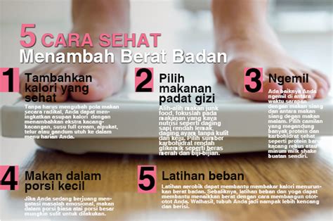 Cara menambah berat badan secara sehat Indonesia