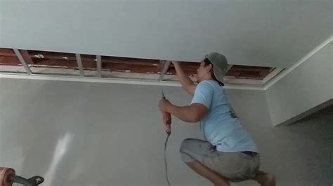 Cara pemasangan plafon PVC