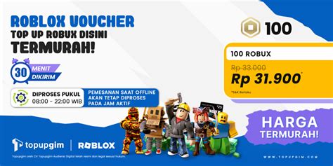 Ini Dia Cara Top Up Roblox Robux di Indomaret Termurah, Wajib Tahu!