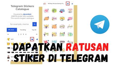 Cara Mudah Mencari Stiker di Telegram di Indonesia