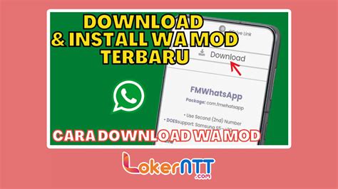 Cara Mengunduh dan Menginstal WhatsApp Mod