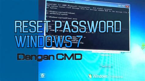 Cara Reset Password Windows 7 dengan Hiren untuk Mengatasi Masalah Lupa Password