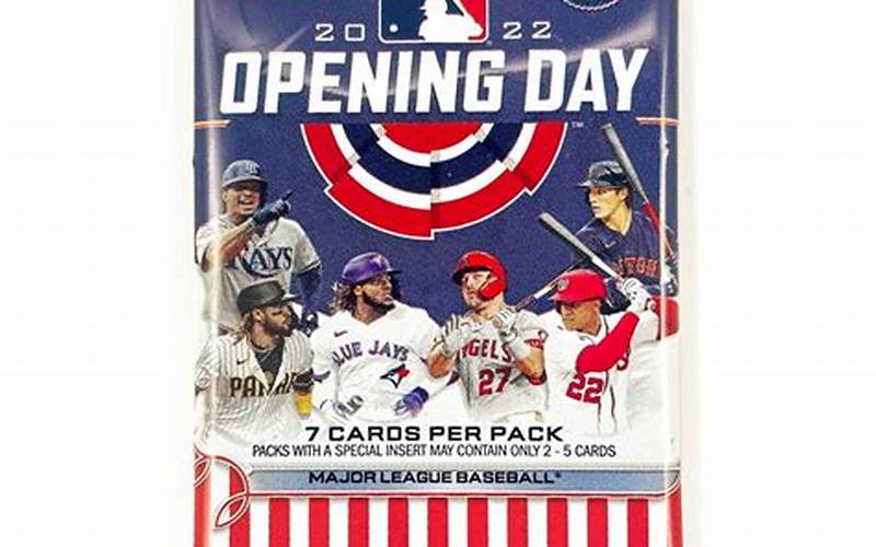 Card Design 2022 Topps Opening Day